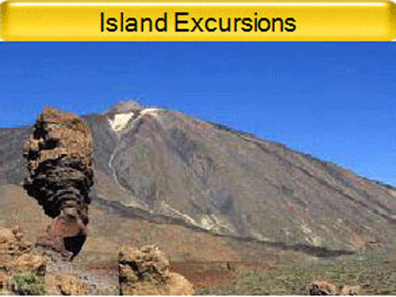 Tenerife Island bus and coach Excursions and Tours