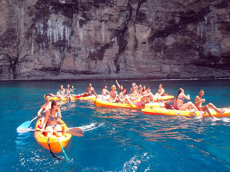 Kayaking in Tenerife